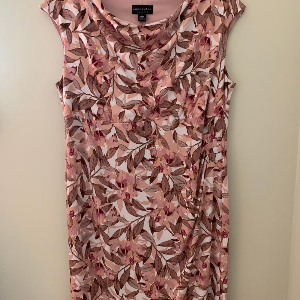 Connected Apparel Floral Dress